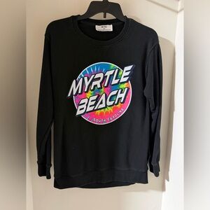 Be You Black Myrtle Beach Sweatshirt